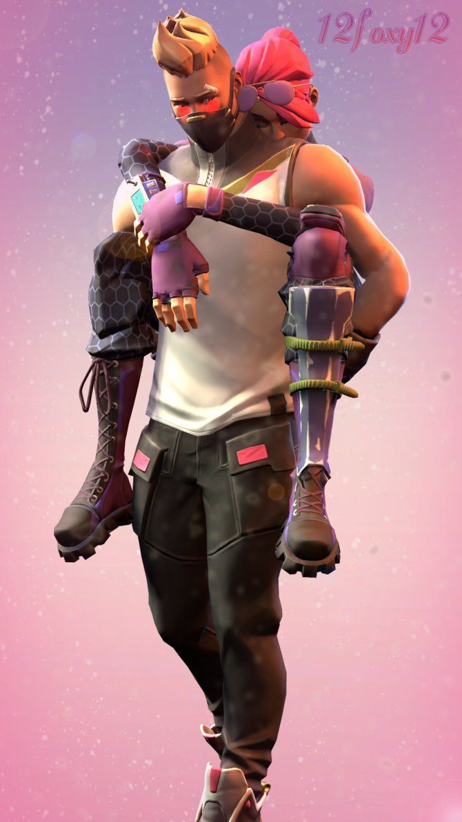 670x1192 SFM/Fortnite) Carrying mah little sleepy head~ by 12foxy12-Official