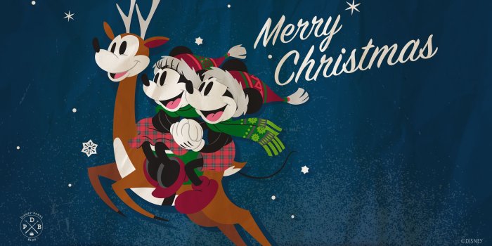 2560x1440 Mickey & Minnie Mouse 2018 Holiday Wallpaper – Desktop/iPad | Disney
