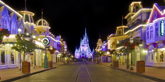 3360x1260 60+ Disney Castle Winter Wallpapers - Download at WallpaperBro