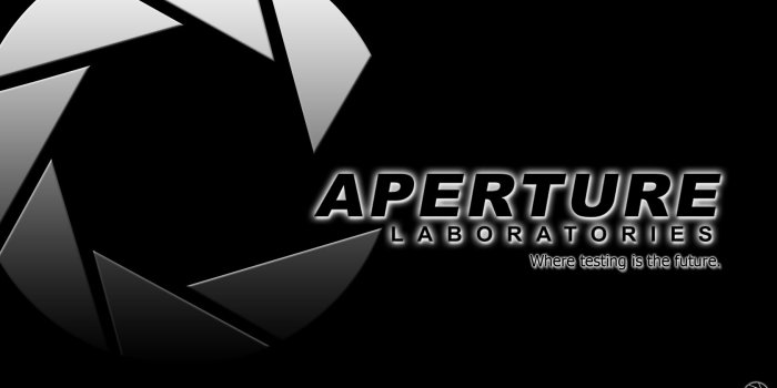 1680x1050 Top 10 Punto Medio Noticias | Aperture Science Logo Iphone Wallpaper