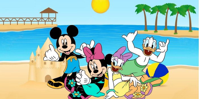 1920x1200 Holiday Along With The Heroes Of Disney Mickey Minnie Donald And