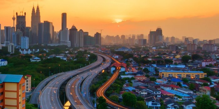 1080x1920 Beautiful city at dusk | Ambient City | Beautiful wallpapers for