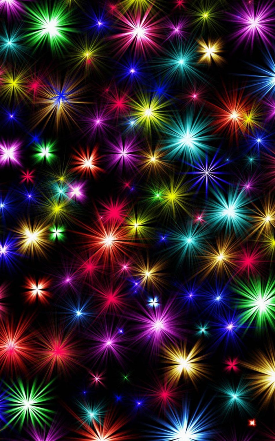 950x1520 Download Colorful Shining Fireworks Free Pure 4K Ultra HD Mobile