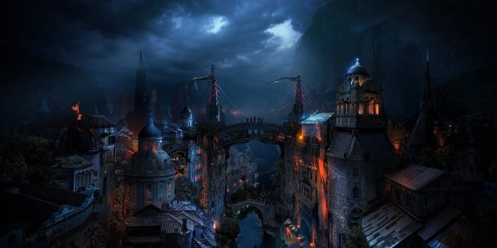 1920x1080 Dark City Background (59+ pictures)