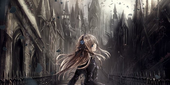 1434x1073 70+] Gothic Anime Wallpaper on WallpaperSafari