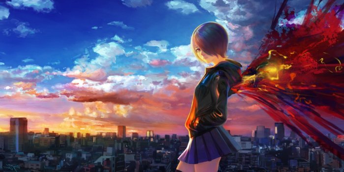 1920x1080 imagenote: Category : Anime Wallpapers » anime, Anime Girls, Tokyo