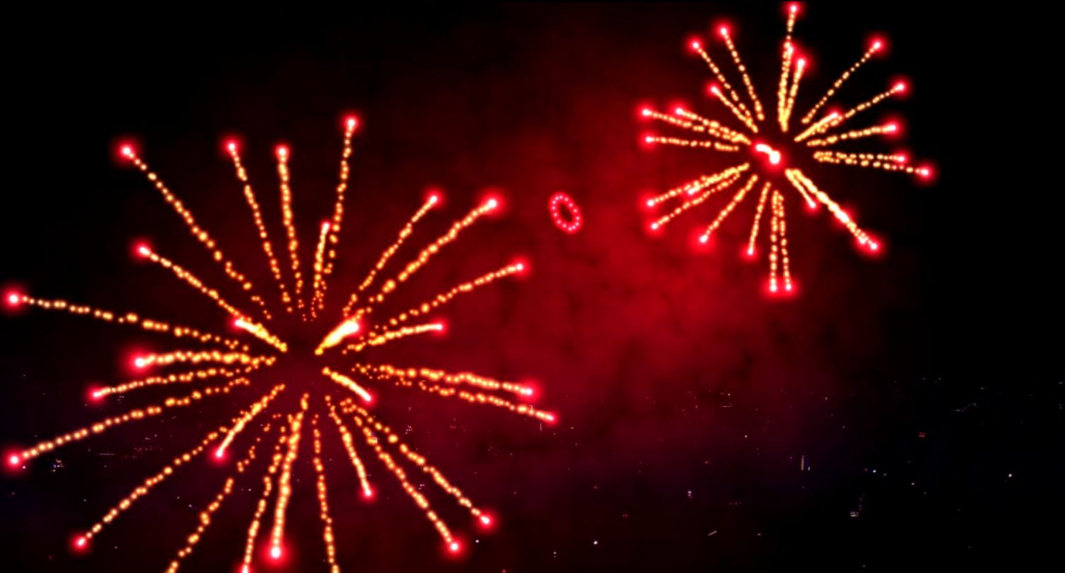 1506x810 Colorful Firework Wallpaper | Wallpapers Engine