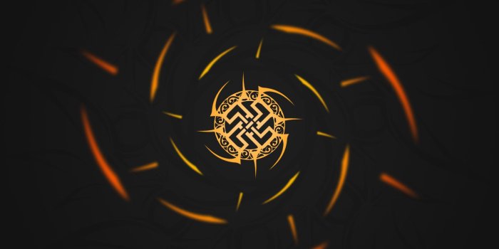 1920x1080 abstract, Tribal, Minimalism, Logo, Swastika 4K HD wallpaper | 1920x1080