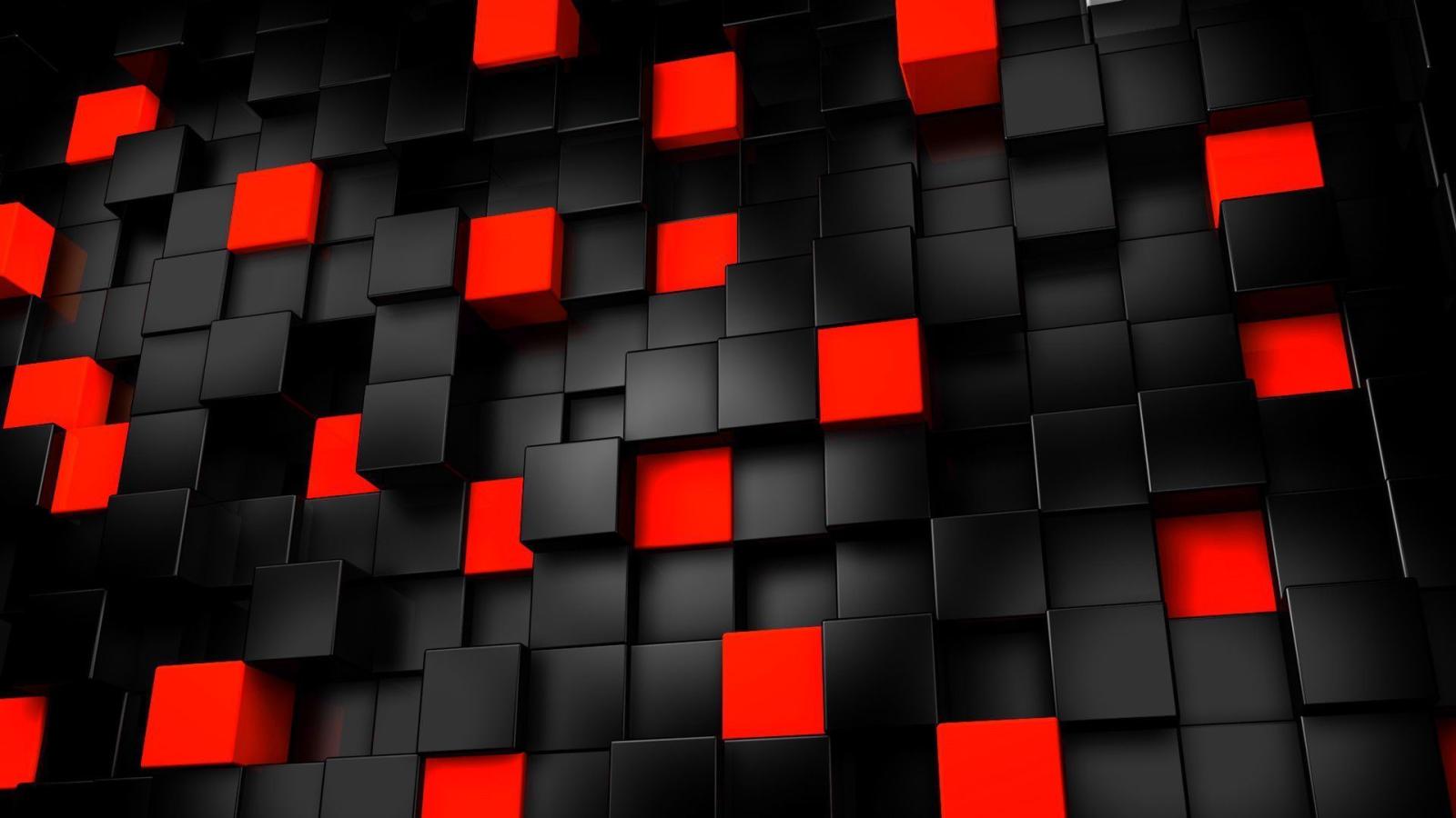 1920x1080 Black And Red Abstract Wallpaper 09 - [1920x1080]
