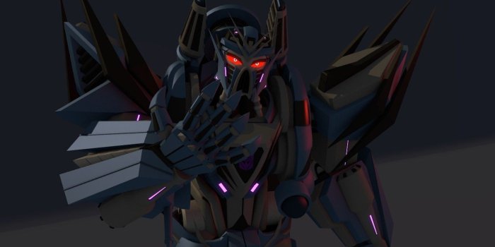 1280x720 ArtStation - Transformers Prime Blackout (Fan art), Jay Baines