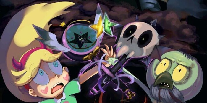736x1241 Power Of Evil, Star Children, Adventure Time, Toffee - Star Vs The