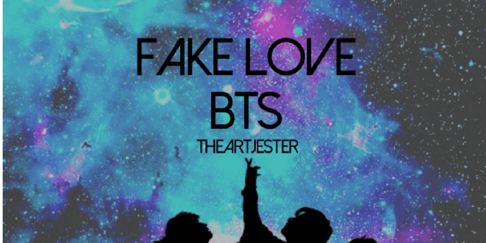 1280x1901 BTS Galaxy Fake Love Wallpaper #bts #btsfakelove