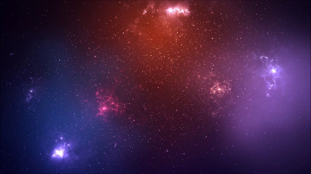 1280x720 GALAXIES COLLIDING - Nebula Storm- SPACE Particles Animation | Relaxing  SCREENSAVER/ WALLPAPER
