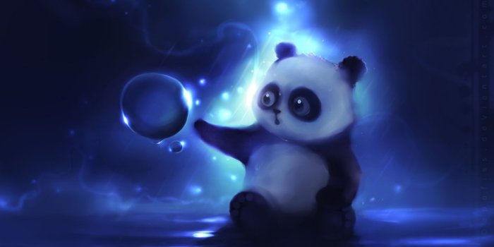 1440x960 Curious Panda Painting ❤ 4K HD Desktop Wallpaper for 4K Ultra HD TV