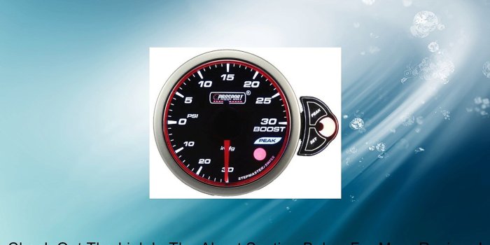 1920x1080 Prosport Gauges Halo Series Boost Gauge Review