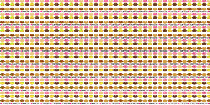 2560x1440 I Love Donuts Desktop Wallpaper