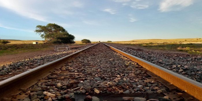 1920x1080 OC) A Railroad at sunset in New Mexico [1920x1080] : wallpapers