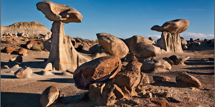 1920x1200 Canyon: Bisti Badlands New Mexico Nature Desert Canyon HD Wallpapers