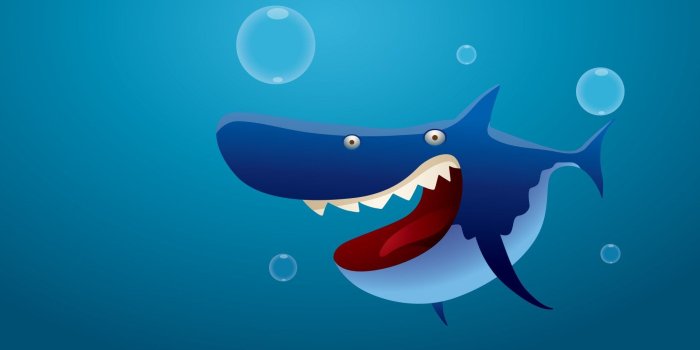 1920x1080 Shark Funny Cartoon wallpaper | 1920x1080 | #9598