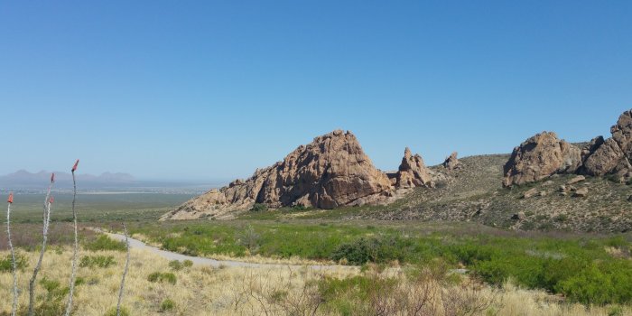 4280x2843 Download 4280x2843 New Mexico, Clean Sky, Rocks, Plants, Grass