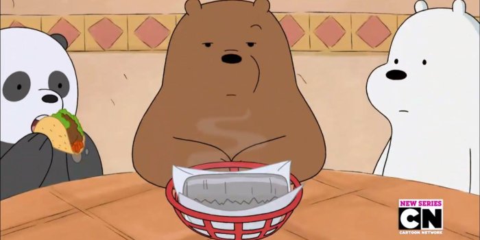 1920x1080 We Bare Bear Wallpaper - We Bare Bears Eating Free Wallpaper