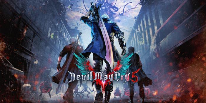 7112x4000 Devil May Cry 5 Game Poster 8K Wallpaper - Best Wallpapers