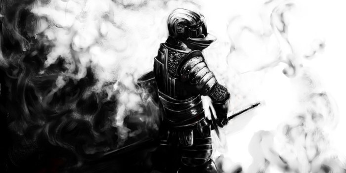 1920x1080 Download wallpaper 1920x1080 dark souls, knight, sword, armor