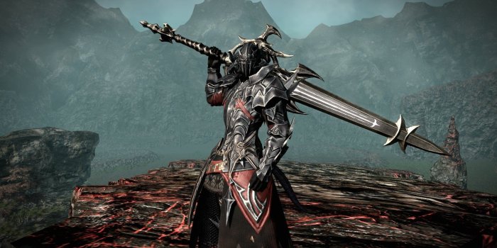 1920x1080 Ffxiv Dark Knight Wallpaper 1920x1080 px, #5O6596L