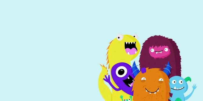 8002x4502 I thought you guys would enjoy this cute monster wallpaper my