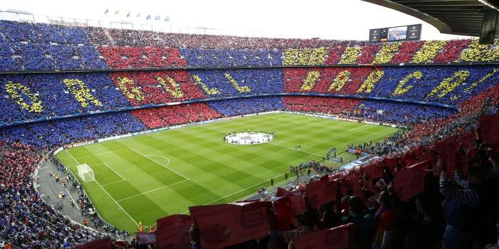 1920x1080 Barcelona, mosaic, stadium, FC Barcelona, Camp Nou :: Wallpapers