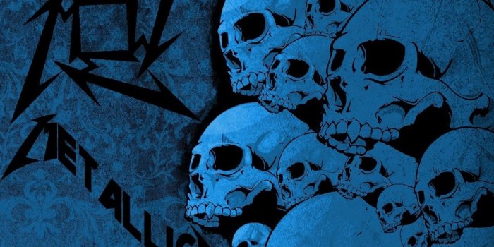 1280x1024 Download wallpaper metallica, logo, Metallic, Skull free desktop