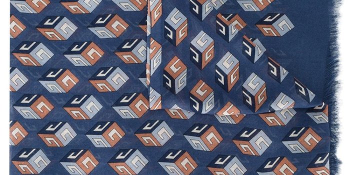1000x1334 Gucci GG Wallpaper Print Scarf - Farfetch