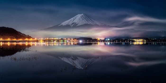 2048x1367 4502241 #reflection, #Japan, #Mount Fuji, #mountains, #snowy peak