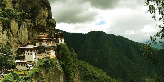 1440x900 Gray concrete structure, landscape, mountains, Japan, nature HD