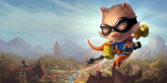 5899x3150 Super Teemo | LoL Wallpapers