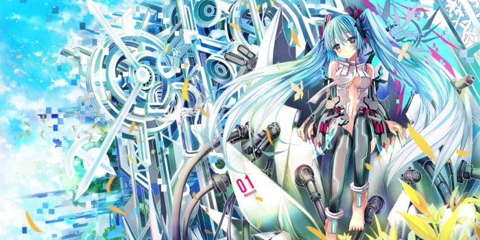 2400x1346 78+ Miku Wallpapers on WallpaperPlay
