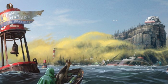 3840x2160 Wallpaper Fallout 4: Far Harbor, Best Games 2016, game, shooter, PC