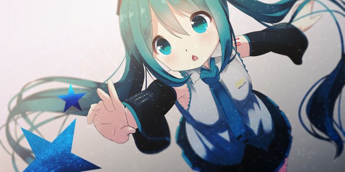 1920x1385 Little-anime-girl-Hatsune-Miku-wallpaper | Cute Miku Hatsune