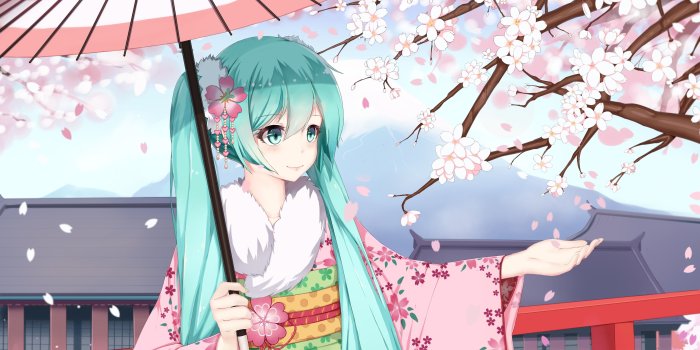 5120x2880 Hatsune Miku Sakura ❤ 4K HD Desktop Wallpaper for 4K Ultra HD TV