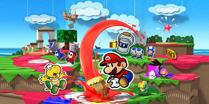 3840x2160 Paper Mario Color Splash UHD 4K Wallpaper | Pixelz