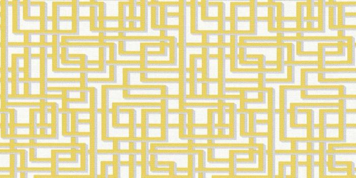 1000x900 Mustard Yellow Geometric AS Creation Palila 36312-4 | 363124