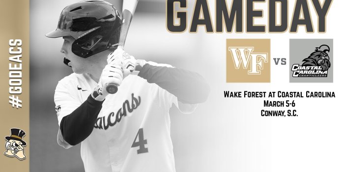 1920x1080 Baseball Gameday: Wake Forest at No. 16 Coastal Carolina - Wake