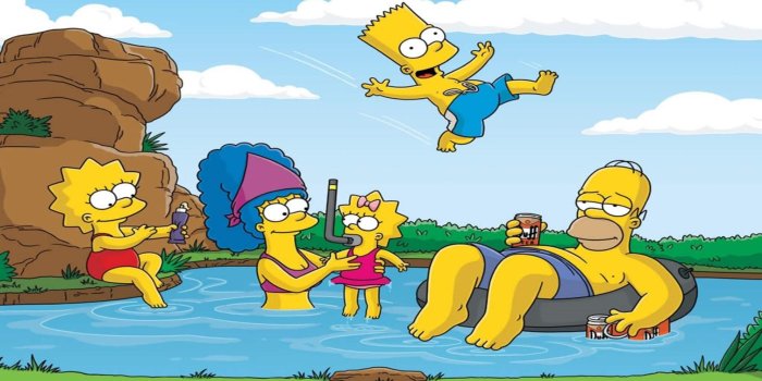 1920x1080 Simpsons Family Cartoon Desktop Wallpaper #3975 - Ongur