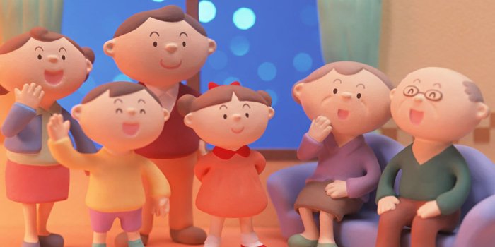 1600x1200 Cartoon Family Background 1600x1200