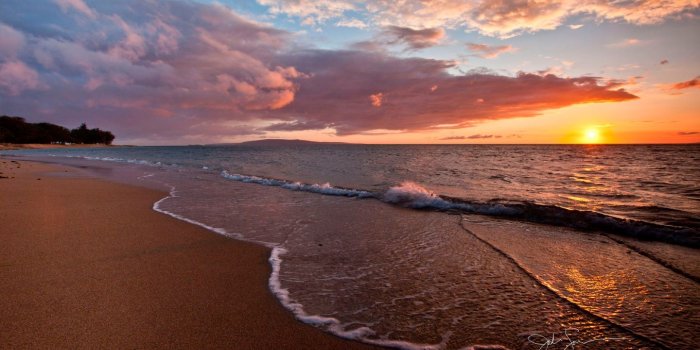 1440x900 Beach - Sunset ❤ 4K HD Desktop Wallpaper for 4K Ultra HD TV