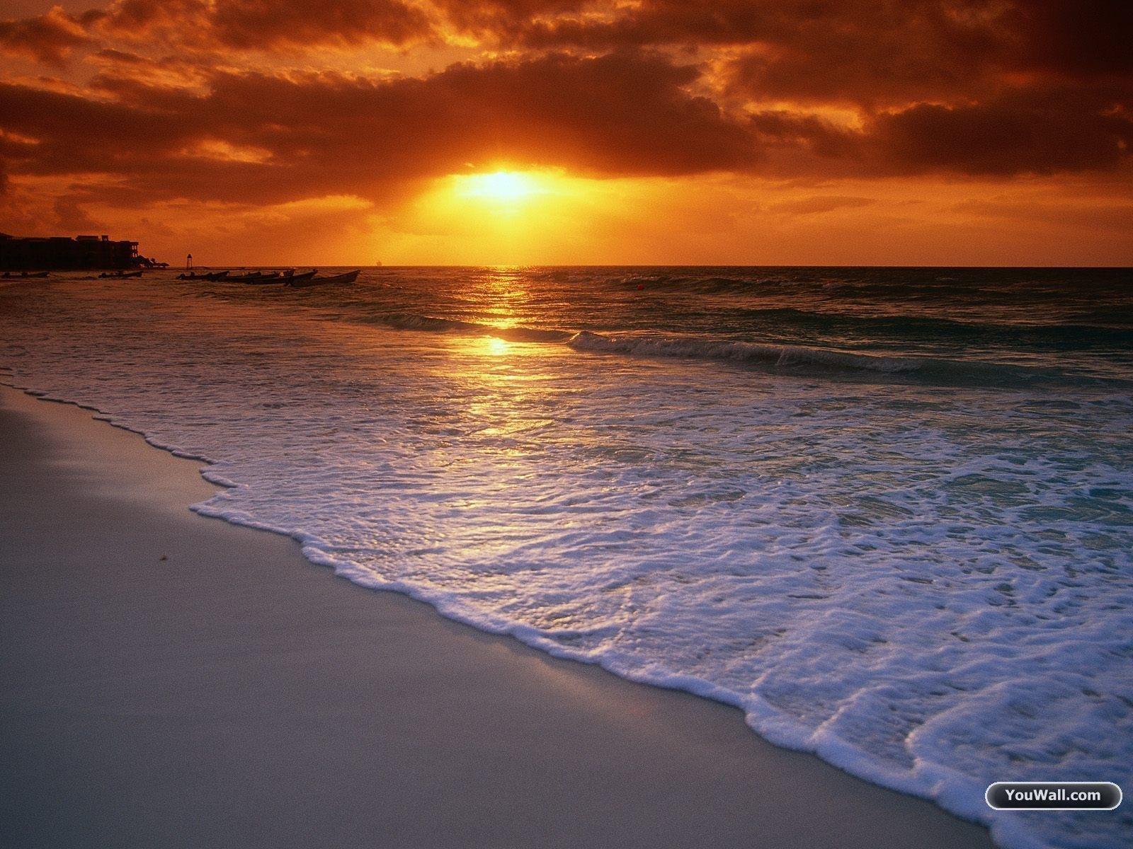 1600x1200 Sunset Beaches Wallpapers