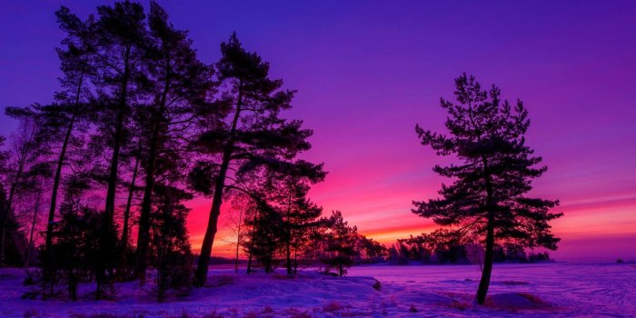 2048x1365 Winter Sunset HD Wallpaper (50+ images)
