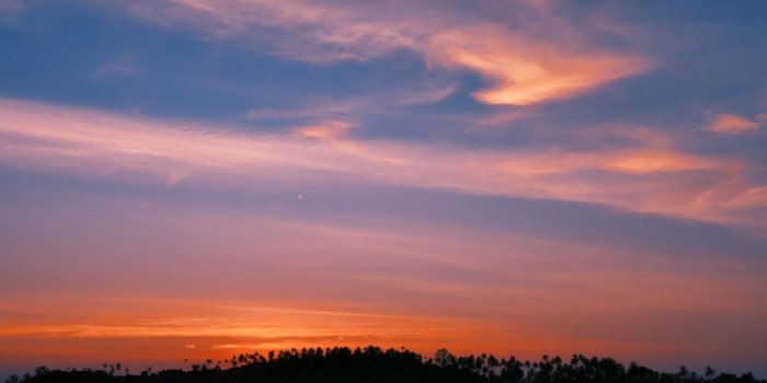 1600x900 Tropical Island Sunset Desktop Wallpaper High Resolution