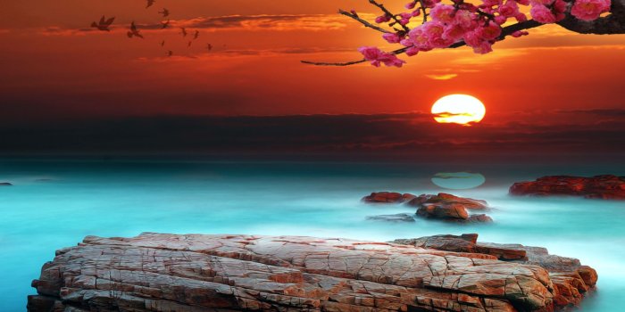 2560x1600 Sky Bright Sunset Desktop Background 333087 : Wallpapers13.com