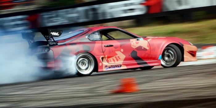1332x850 Wallpaper turbo, supra, drift, smoke, toyota, tuning, power, race